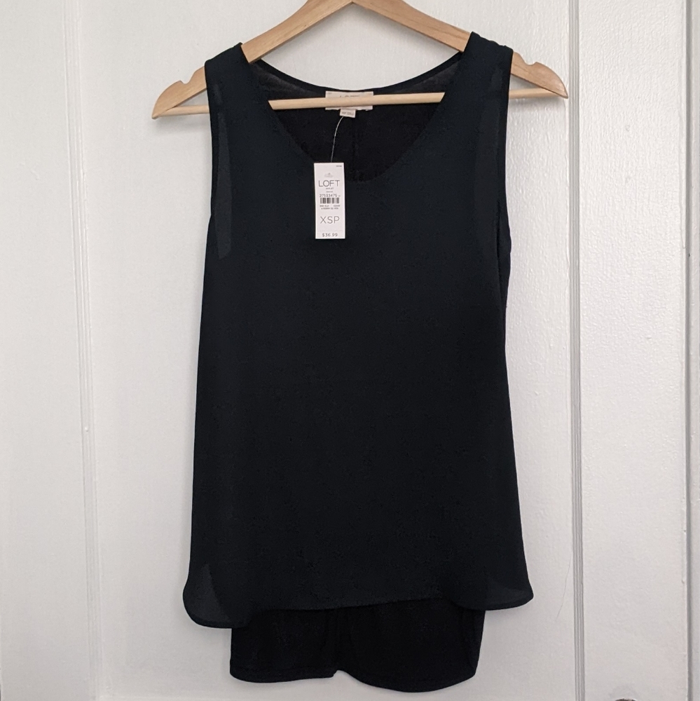 Loft Sleeveless Top, NWT